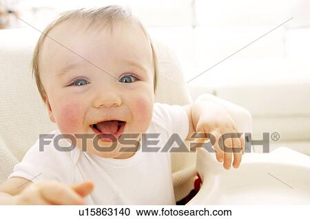 Happy baby boy View Large Photo Image Stock Image - Happy baby boy. Fotosearch