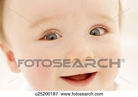 Stock Photo - Happy baby boy. Fotosearch