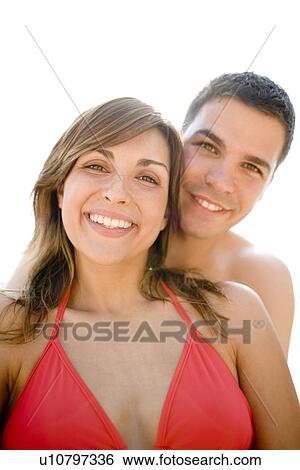 Stock Photograph - Happy couple. Fotosearch