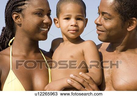 Stock Image - Happy family. Fotosearch