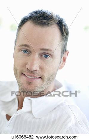 Stock Image - Happy man. Fotosearch