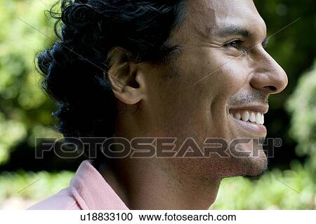 Stock Image - Happy man. Fotosearch