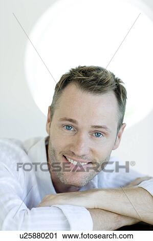 Stock Image - Happy man. Fotosearch