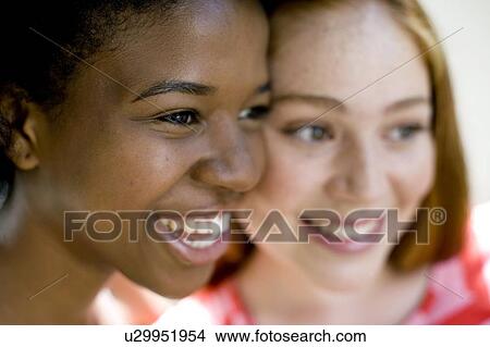 Happy teenage girls View Large Photo Image Picture - Happy teenage girls. Fotosearch