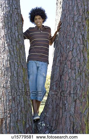 Stock Image - Happy teenage male. Fotosearch