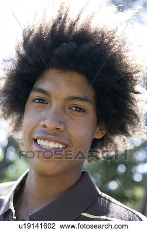Stock Image - Happy teenage male. Fotosearch
