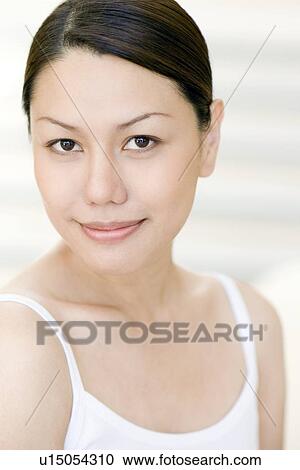 Stock Image - Happy woman. Fotosearch