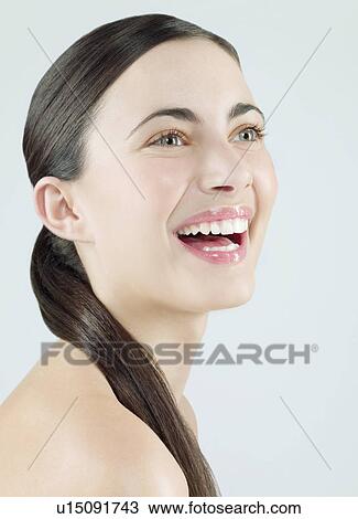 Happy woman View Large Photo Image Stock Image - Happy woman. Fotosearch