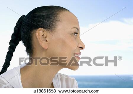 Stock Photo - Happy woman. Fotosearch
