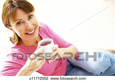 Stock Image - Herbal tea. Fotosearch