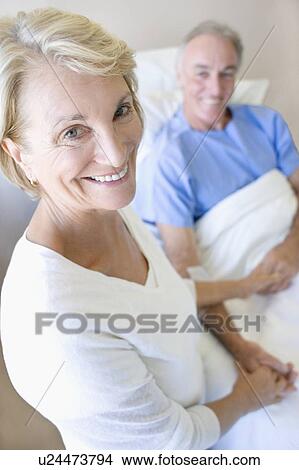 Picture - Hospital visit. Fotosearch