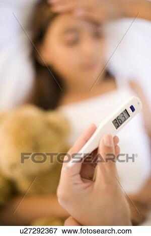 Stock Photo - Ill child. Fotosearch