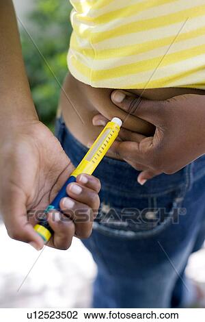 Insulin injection View Large Photo Image Stock Image - Insulin injection. Fotosearch
