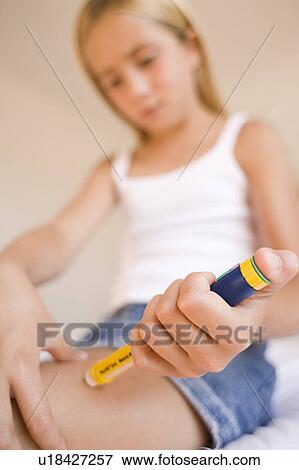 Stock Photo - Insulin injection. Fotosearch