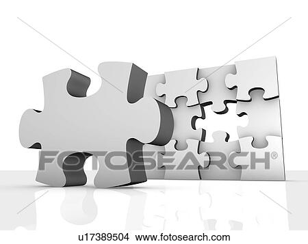 Jigsaw puzzle, artwork View Large Photo Image Picture - Jigsaw puzzle, artwork. Fotosearch