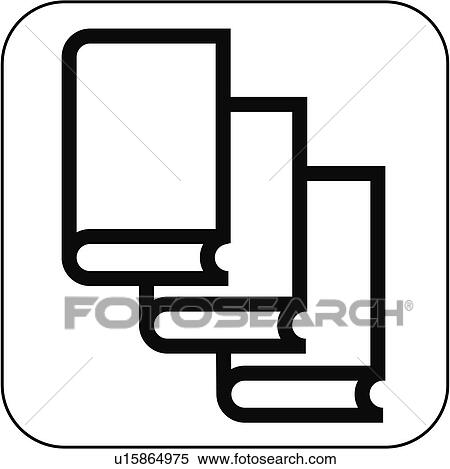 Stock Photography - Library symbol, artwork. Fotosearch