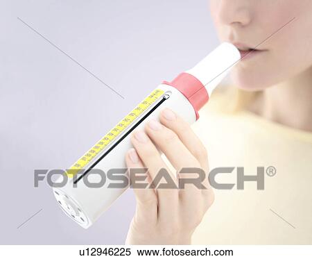 Stock Photography - Lung function test. Fotosearch