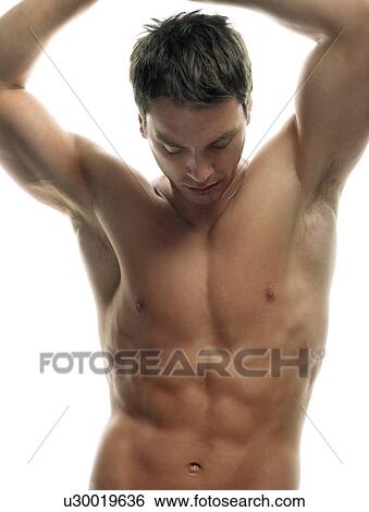 Stock Photograph - Male body. Fotosearch