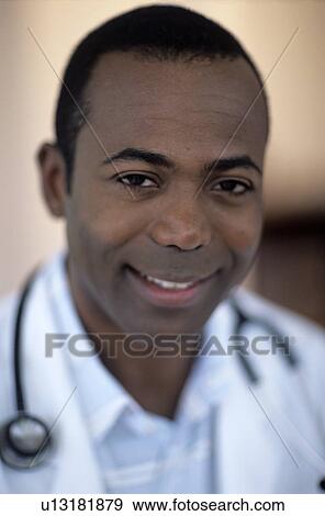 Stock Photo - Male doctor. Fotosearch