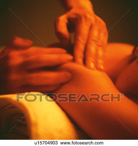 Stock Image - Massage. Fotosearch