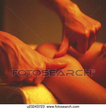 Stock Image - Massage. Fotosearch