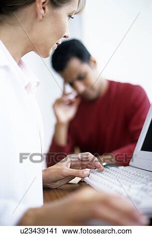 Stock Image - Medical consultation. Fotosearch