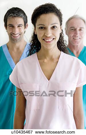 Stock Photo - Medical staff. Fotosearch