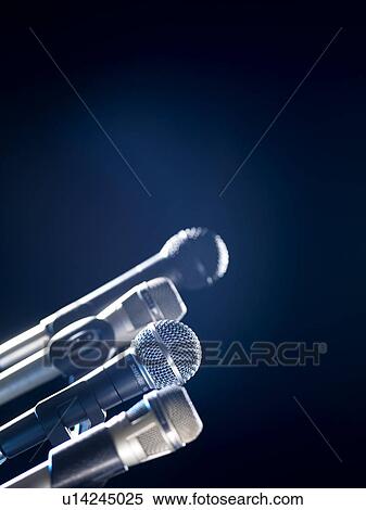 Stock Photography - Microphones. Fotosearch
