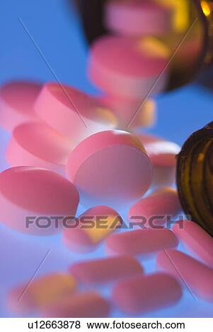 Stock Photo - Mixing pills. Fotosearch