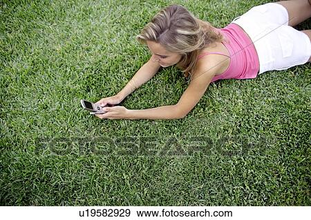 Stock Photo - Mobile phone use. Fotosearch