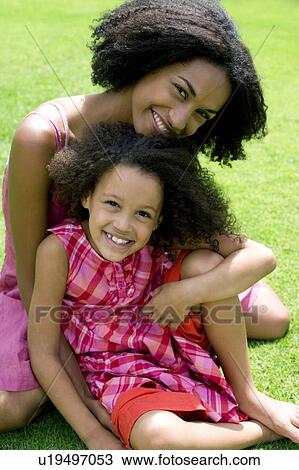 Stock Image - Mother and daughter. Fotosearch