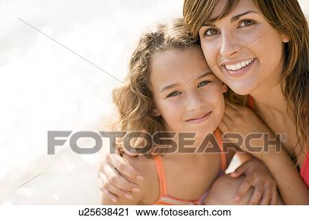 Stock Image - Mother and daughter. Fotosearch