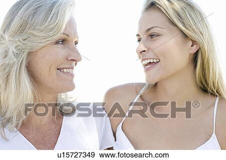 Mother and daughter View Large Photo Image Stock Photo - Mother and daughter. Fotosearch