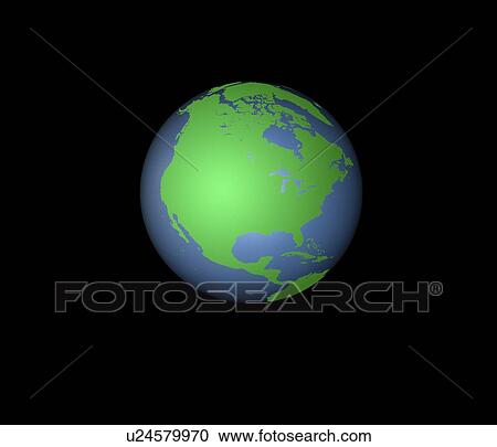 North America, artwork View Large Photo Image Stock Image - North America, artwork. Fotosearch