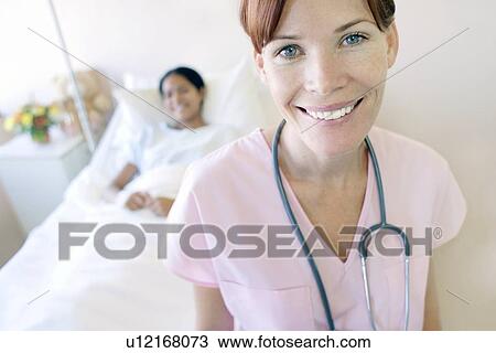 Nurse and patient View Large Photo Image Stock Image - Nurse and patient. Fotosearch