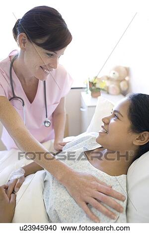 Nurse and patient View Large Photo Image Stock Image - Nurse and patient. Fotosearch