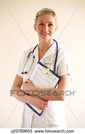 Stock Image - Nurse. Fotosearch