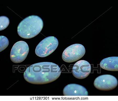Opal gemstones View Large Photo Image Stock Image - Opal gemstones. Fotosearch