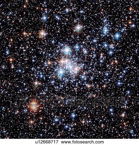 Open star cluster NGC 290 View Large Photo Image Stock Photo - Open star cluster NGC 290. Fotosearch