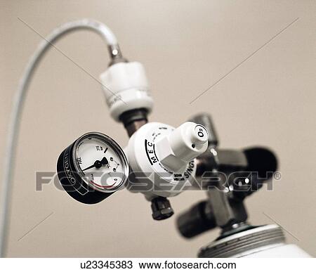 Oxygen pressure gauge View Large Photo Image Stock Image - Oxygen pressure gauge. Fotosearch