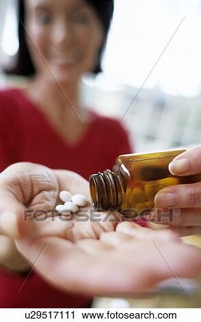 Stock Image - Painkilling tablets. Fotosearch