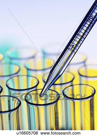 Stock Photo - Pipetting. Fotosearch