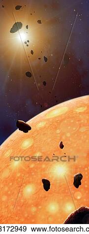 Stock Photo - Planetary formation. Fotosearch