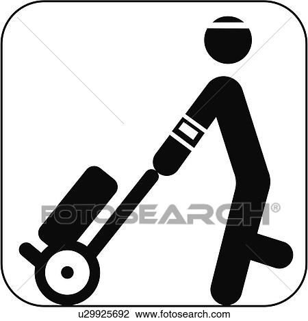 Stock Image - Porter symbol, artwork. Fotosearch