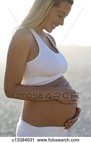 Pregnant woman View Large Photo Image Stock Image - Pregnant woman. Fotosearch
