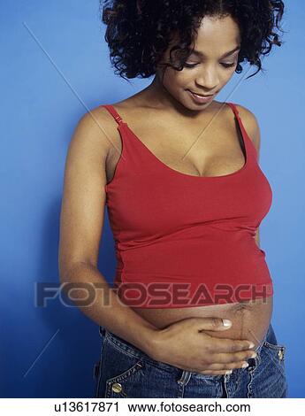 Pregnant woman View Large Photo Image Stock Image - Pregnant woman. Fotosearch