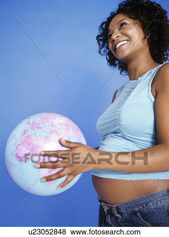 Pregnant woman View Large Photo Image Stock Photo - Pregnant woman. Fotosearch