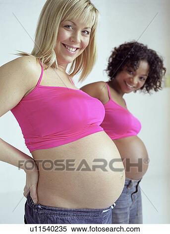Pregnant women View Large Photo Image Stock Photography - Pregnant women. Fotosearch