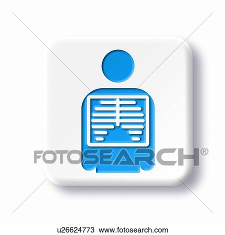 Stock Image - Radiology symbol, artwork. Fotosearch