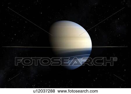 Saturn, artwork View Large Photo Image Stock Photo - Saturn, artwork. Fotosearch